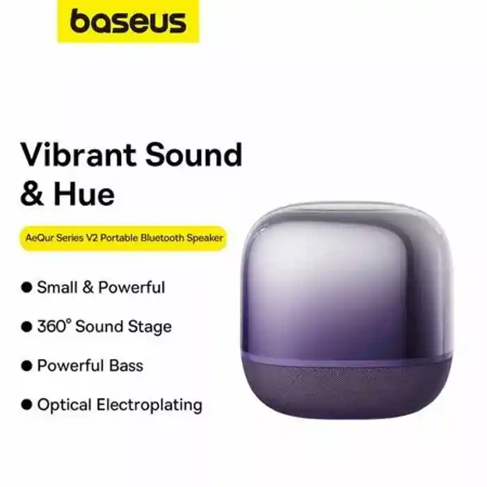 Baseus AeQur V2 Portable Bluetooth Speaker